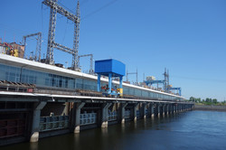 The equipment for Kanev HPP - 1