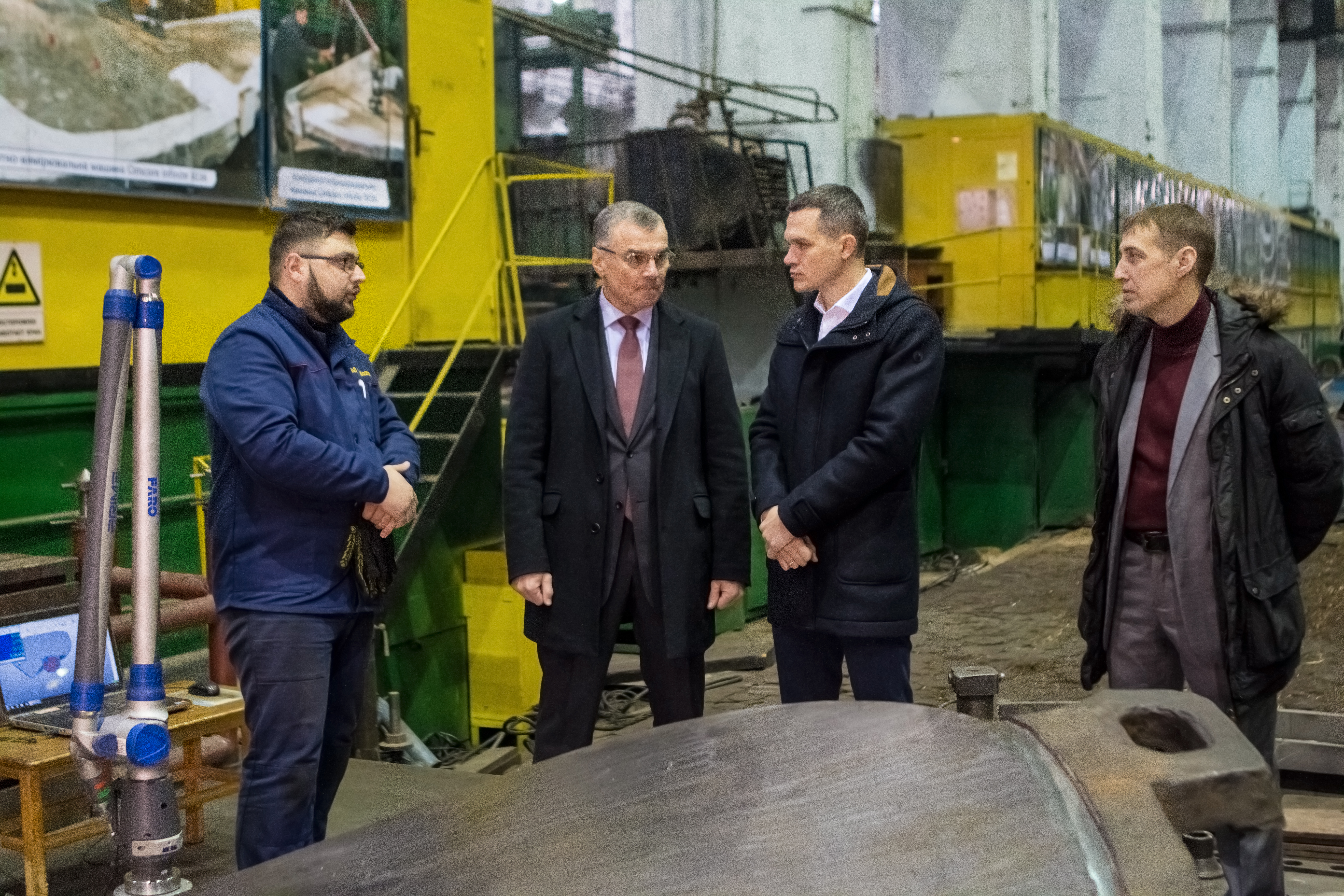 Visit of the Chairman of the Kharkiv Regional State Administration Alexei Kucher to 