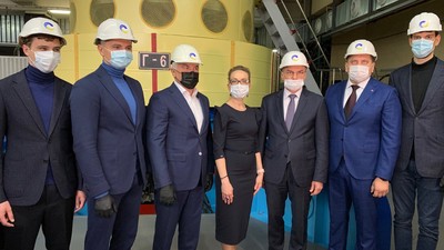Viktor Subotin took part in solemn commissioning of hydraulic unit No 6 of Kyiv PSPP, which was rehabilitated by 