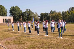 На спорткомплексі 