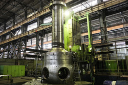 A work on equipment for Kremenchug HPP is continued in the workshops of the enterprise - 1