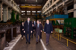 Minister of Community and Territory Development of Ukraine Oleksiy Chernyshev visited JSC “Ukrenergymachines” - 3