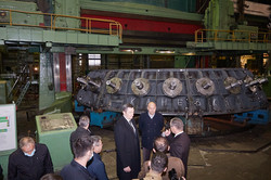 Minister of Community and Territory Development of Ukraine Oleksiy Chernyshev visited JSC “Ukrenergymachines” - 4